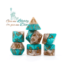 Halfsies Dice - Liberty Dice